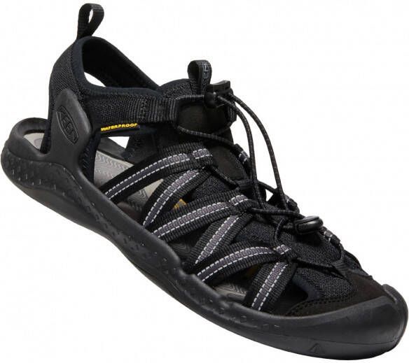 Keen Drift Creek H2 Heren Outdoor Sandalen Black Black Zwart Polyester K1026122 - Foto 4