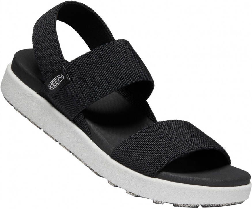 Keen Elle Backstrap Sandalen zwart