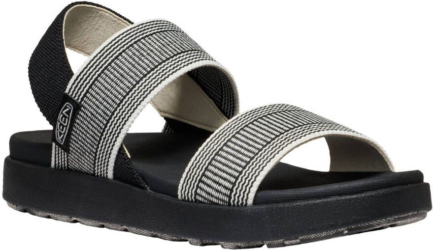 Keen Elle Backstrap Sandalen zwart