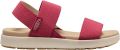 Keen Elle Backstrap Dames Sandalen Garnet Birch - Rood