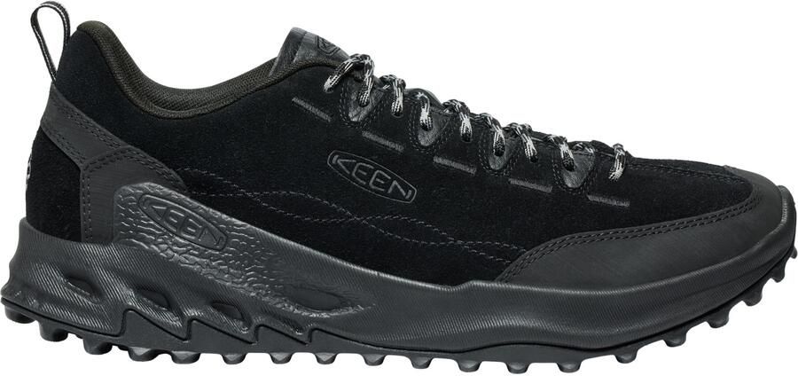 Keen Jasper Zionic Suede Heren Sneakers Black Alloy - Foto 4