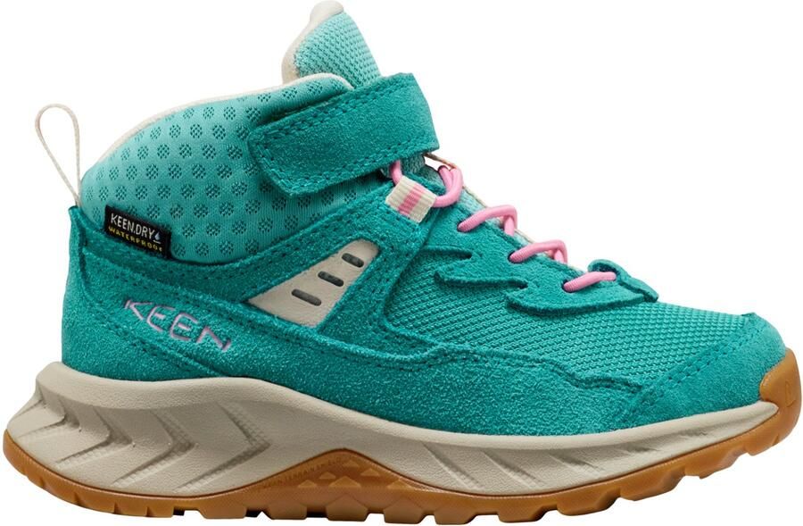 Keen Kid's Hightrail Mid WP Wandelschoenen turkoois