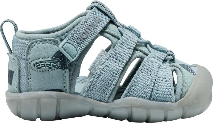 Keen Kids Seacamp II CNX Sandalen turkoois grijs