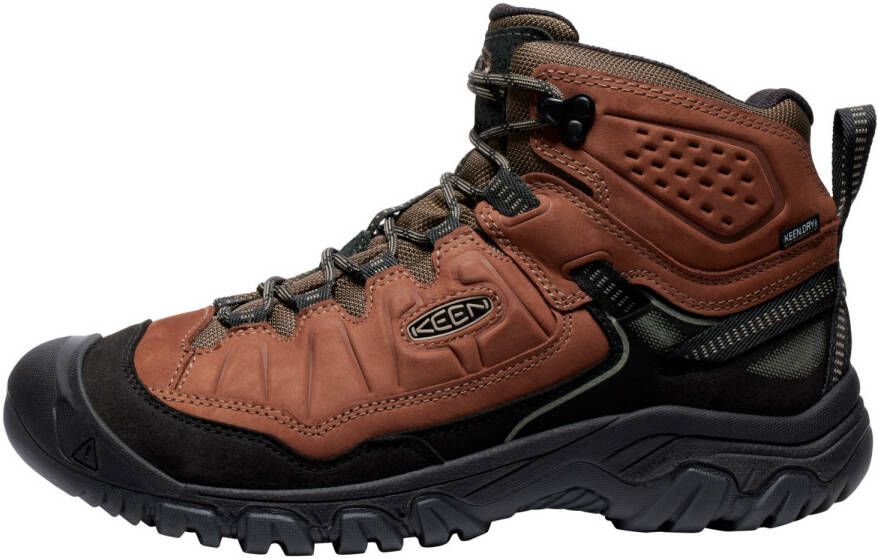 Keen Targhee IV Mid WP Wide Wandelschoenen Wide zwart bruin