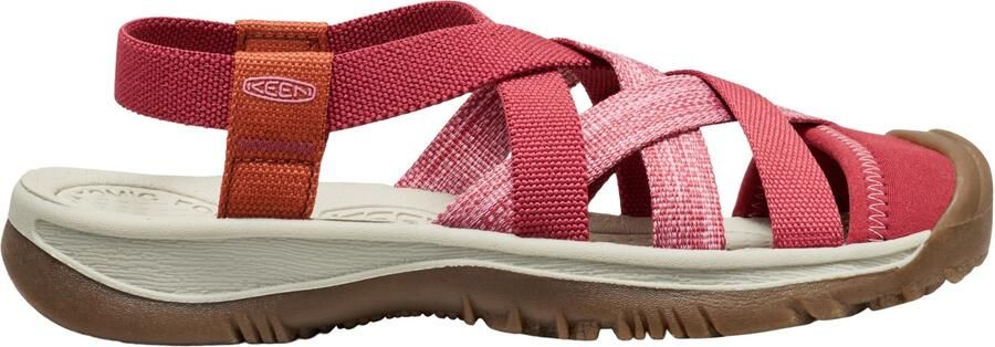 Keen Women's Whisper Lattice Sandalen rood