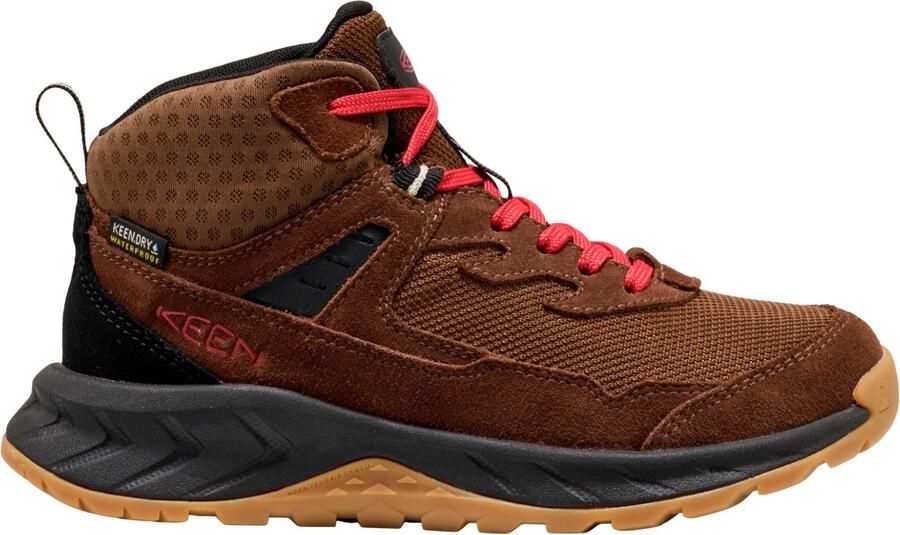 Keen Youth Hightrail Mid WP Wandelschoenen bruin