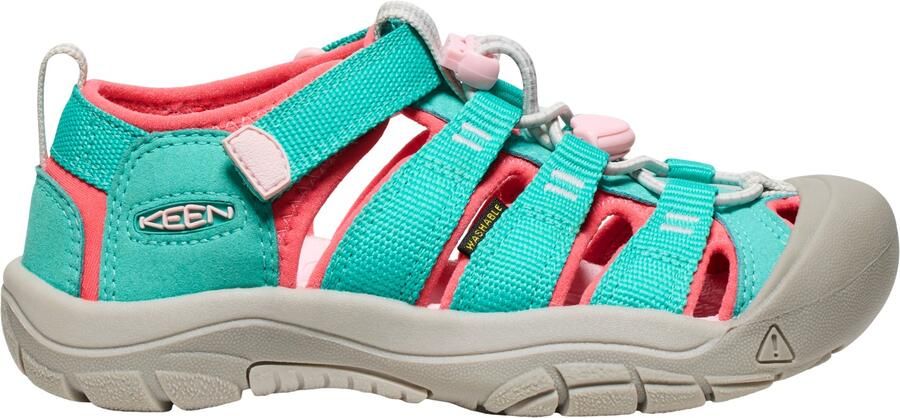 Keen Newport H2 Youth Sandalen Groen Blauw Meisjes