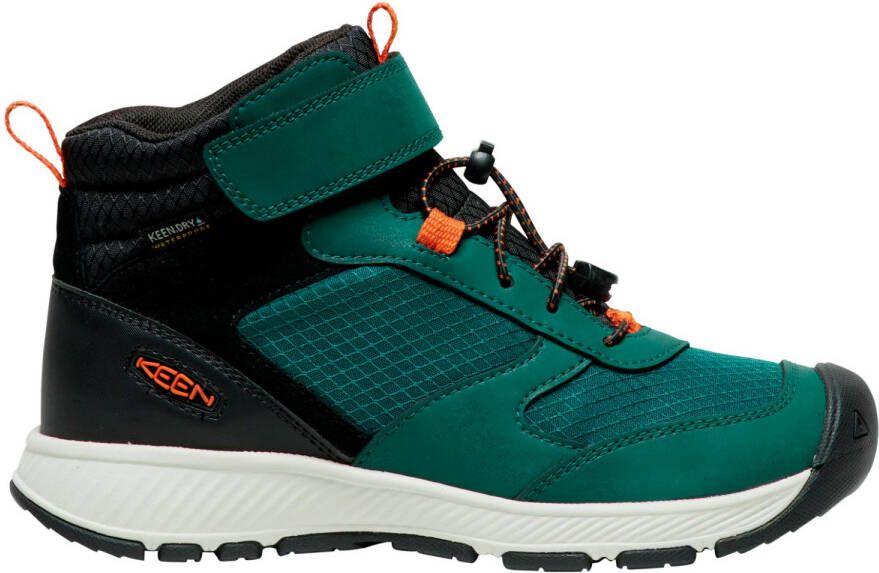 Keen Youth's Skua Mid WP Wandelschoenen zwart