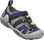 Keen Knotch Creek Younger Kids' Sandalen Steel Grey Blue Depths Grijs Nylon K1026166 - Thumbnail 2