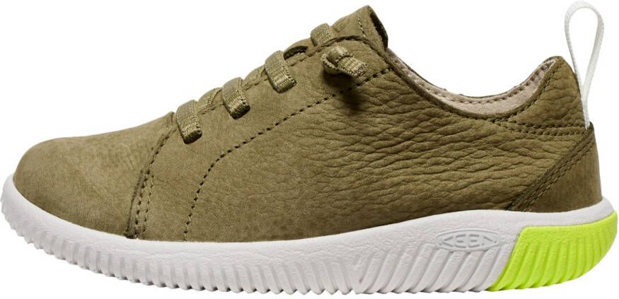 Keen Kid's KNX Lace Barefootschoenen groen evening primrose