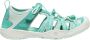 Keen Moxie Younger Kids Sandalen Waterfall Blue Glass Aqua Microvezel - Thumbnail 3