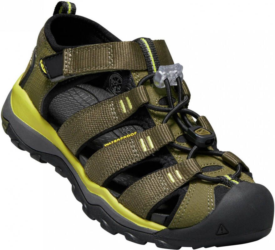 Keen Newport Neo H2 Younger Kids Sandalen Sea Moss Steel Grey - Foto 3