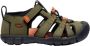Keen Seacamp II CNX Younger Kids Sandalen Dark Olive Gold Flame - Thumbnail 2