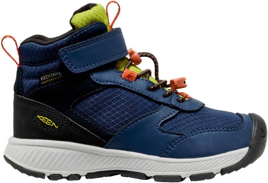 Keen Kid's Skua Mid WP Wandelschoenen blauw