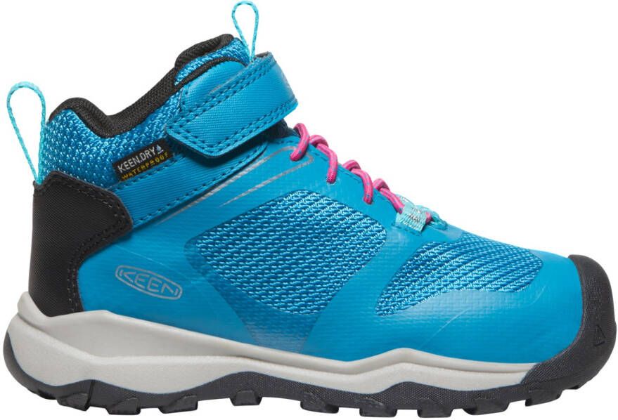 Keen Kid's Wanduro Mid WP Wandelschoenen maat 10K blauw