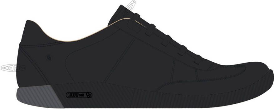 Keen KNX T-Toe Barefootschoenen zwart