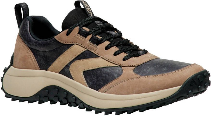 Keen KS86 Leather Sneaker Vrijetijdsschoenen brindle plaza taupe