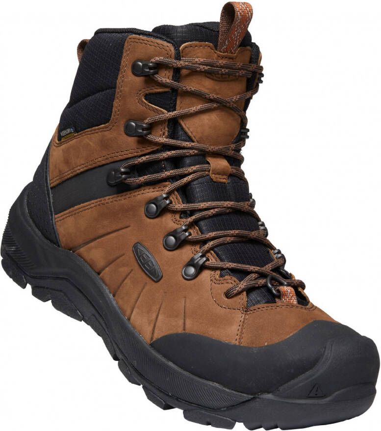 Keen Revel IV Mid Polar Winterschoenen bruin zwart