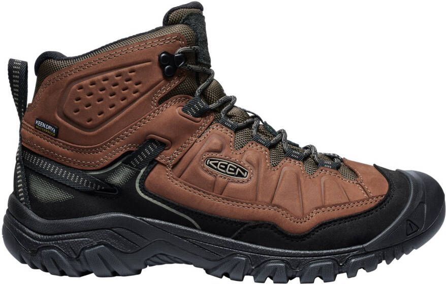 Keen Targhee IV Mid WP Wandelschoenen bruin zwart