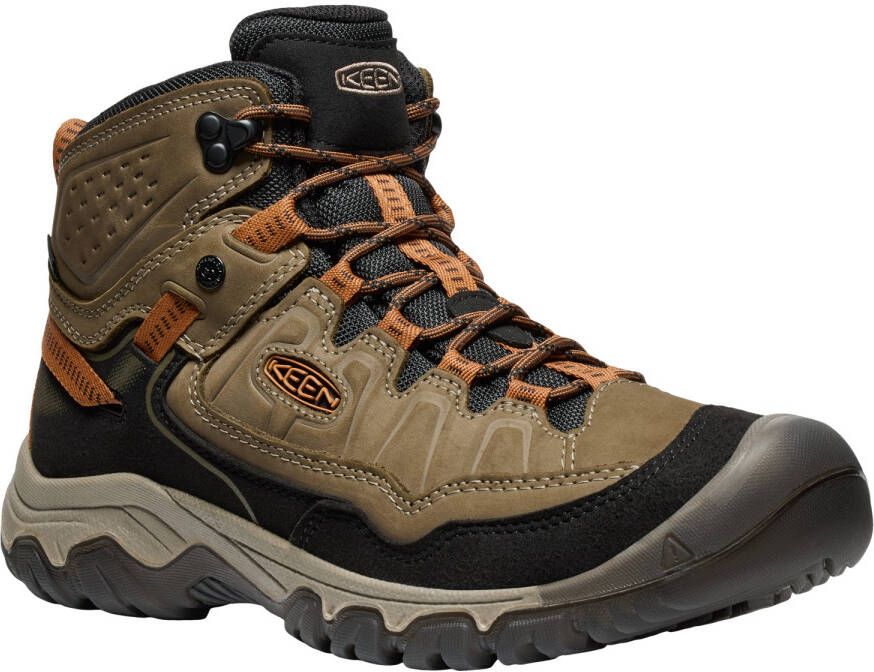 Keen Targhee IV Mid WP Wandelschoenen zwart bruin