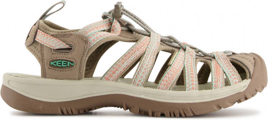 Keen Whisper Dames Wandelsandalen Taupe Coral Taupe Polyester K1022810 - Foto 3