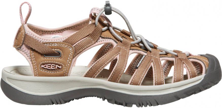 Keen Whisper Dames Wandelsandalen Toasted Coconut Peach Whip - Foto 3