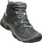 Keen Circadia Mid Dames Wandelschoenen Steel Grey Cloud Blue Grijs Leer K1026763 - Thumbnail 2