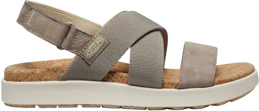 Keen Women's Elle Criss Cross Sandalen beige