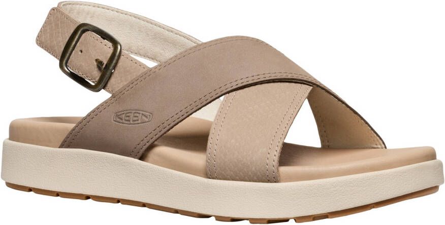 Keen Women's Elle Luxe Cross Strap Sandalen beige