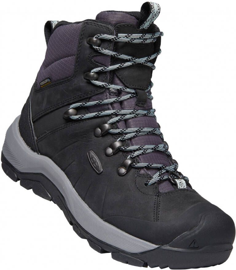 Keen Revel IV Mid Polar Wandelschoenen Dames Black Harbor Gray