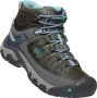 Keen Targhee III Mid Dames Wandelschoenen Magnet Atlantic Blue Grijs Leer - Thumbnail 2