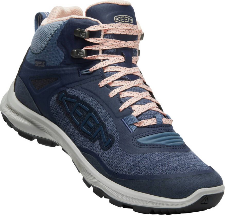 Keen Women's Terradora Flex Mid WP Wandelschoenen blauw