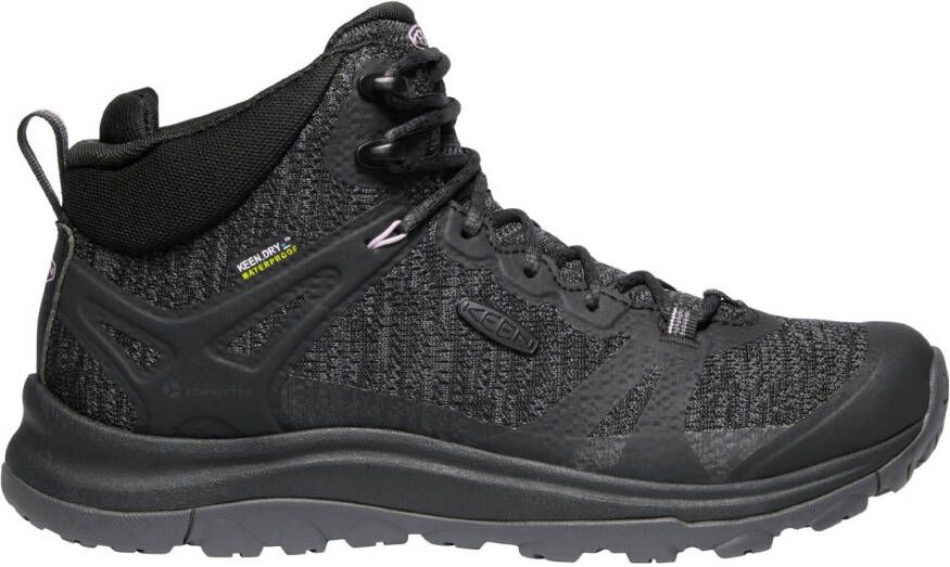 Keen Women's Terradora II Mid WP Wandelschoenen zwart grijs