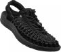 Keen Uneek Dames Sandalen Black Black Zwart Polyester K1014099 - Thumbnail 4