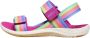 Keen Elle Backstrap Older Kids Sandalen Rainbow Festival Fuchsia K1027308 - Thumbnail 2