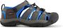 Keen Newport H2 Older Kids Sandalen Magnet Brilliant Blue Grijs Polyester - Thumbnail 3
