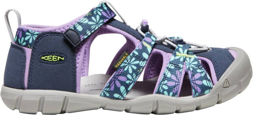 Keen Seacamp II Cnx Sandalen Black Iris African Violet Kinderen - Foto 3
