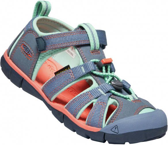 Keen Seacamp II Older Kids Sandalen Flint Stone Ocean Wave - Foto 4