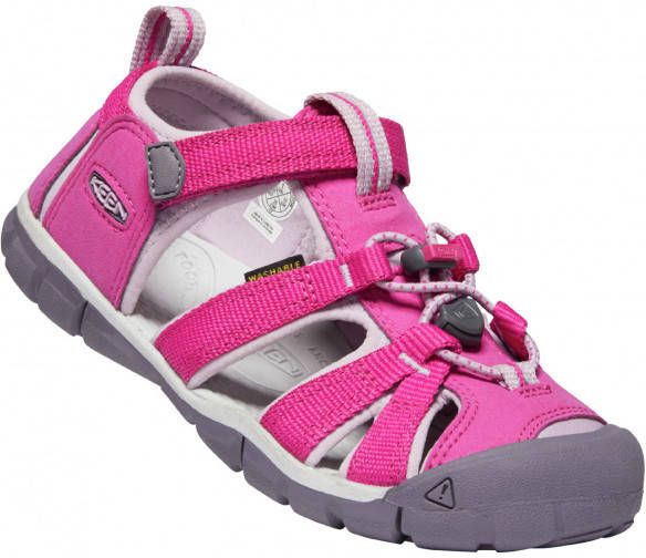 Keen Seacamp II Younger Kids Sandalen Very Berry Dawn Pink Roze Polyester K1022979 - Foto 7