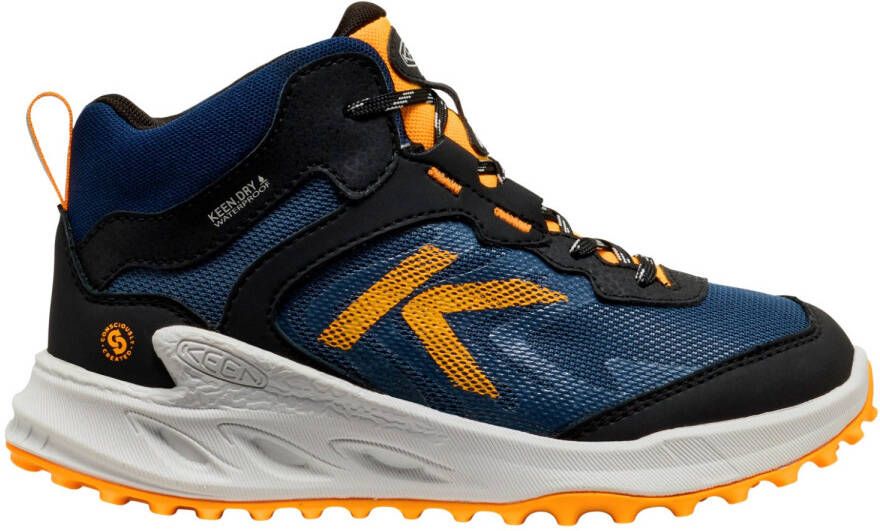 Keen Youth Zionic Mid WP Wandelschoenen zwart