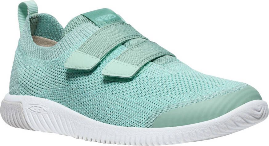 Keen Youth's KNX Knit DS Barefootschoenen groen lichen