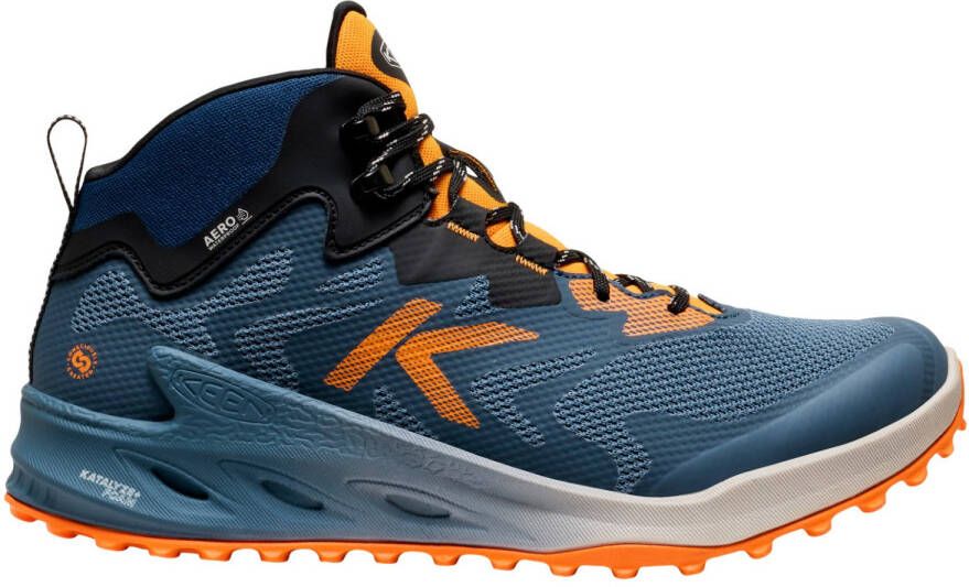 Keen Zionic NXT Mid Heren Wandelschoenen Naval Academy Bright Marigold