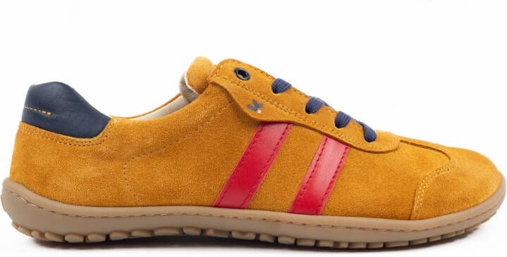 Koel Ilo Suede Barefootschoenen ocra