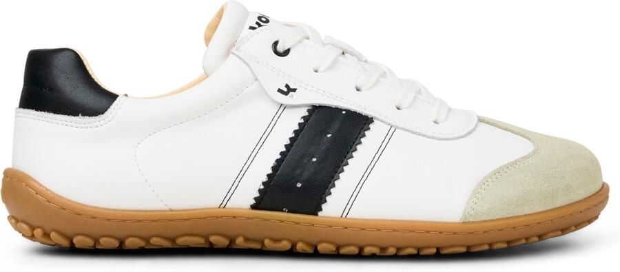 Koel Ilo Napa Suede 3.0 Barefootschoenen wit zwart