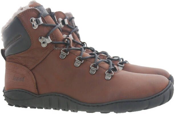 Koel Porter Lambswool Winterschoenen bruin