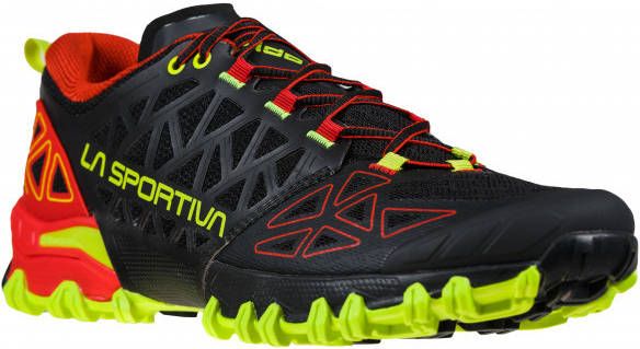 La Sportiva Bushido II Trailrunningschoenen Heren Black Goji - Foto 2