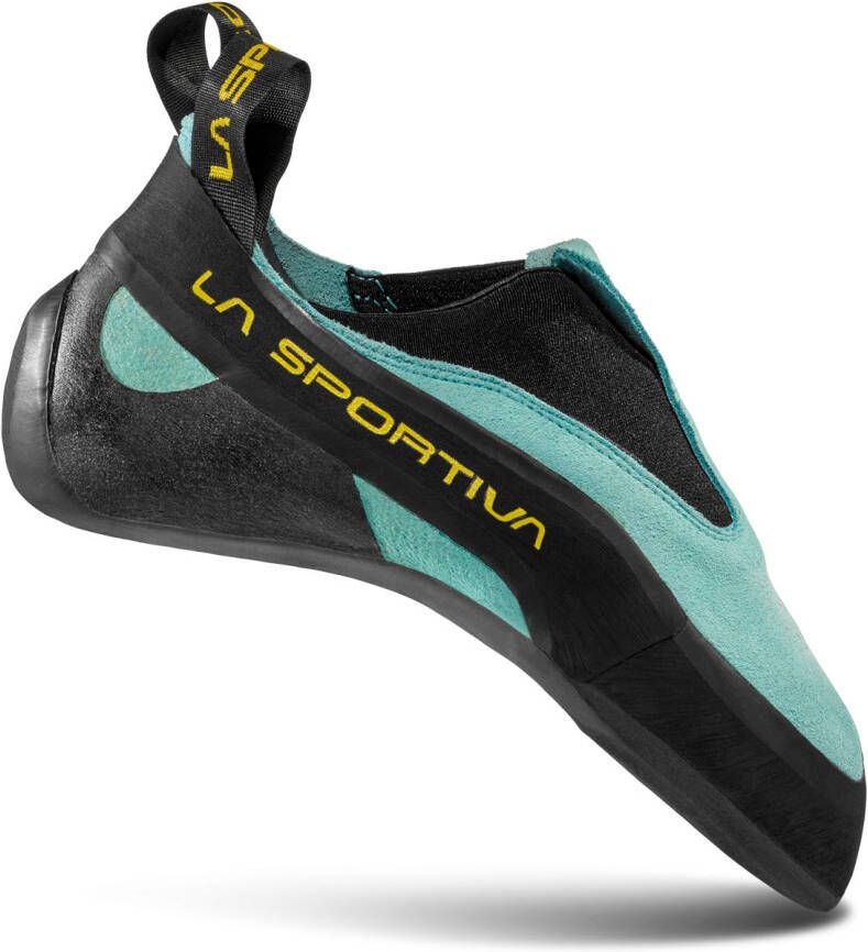 La sportiva Cobra Klimschoenen turkoois zwart