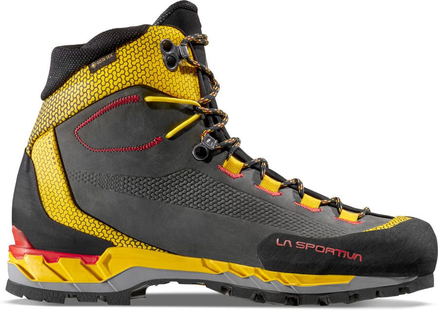 La sportiva Trango Tech Leather GTX Bergschoenen zwart geel