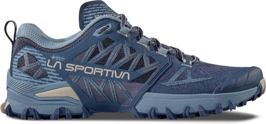 La sportiva Women's Bushido III GTX Trailrunningschoenen grijs groen