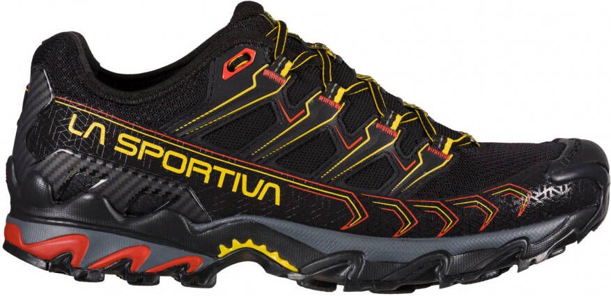 La Sportiva Ultra Raptor II Wide Wandelschoenen Heren Black Yellow